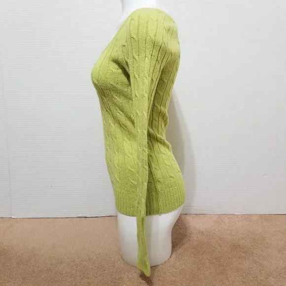 American Eagle sweater Small pullover cable knit long sleeve Twilight - Picture 2 of 10